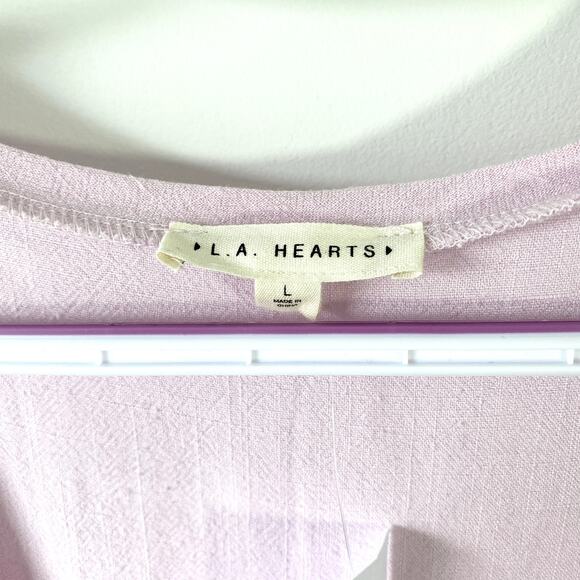 Pac Sun L.A. Hearts Lilac tunic vest in Large - Picture 4 of 6